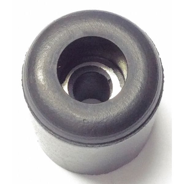 Zoro Select Bumper, Rubber, Black, 3/4"H x 3/4"W, PK.10 - 2805W-017