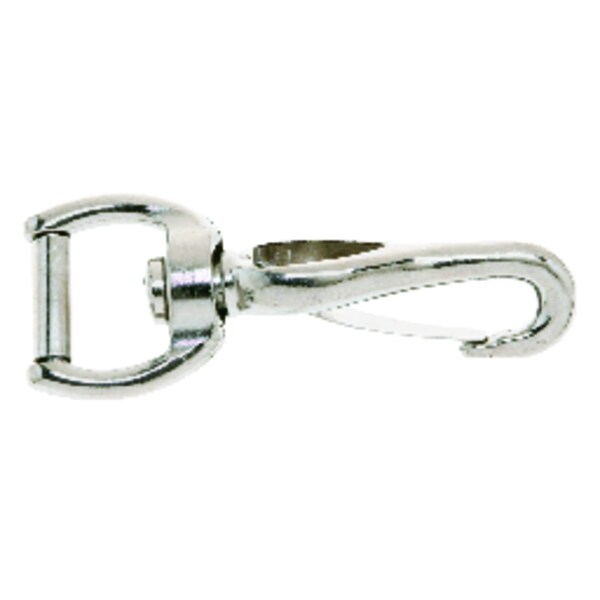 Campbell Chain & Fittings Campbell 5/8 in. D X 2-5/8 in. L Nickel-Plated Zinc Spring Snap 30 lb - T7615802