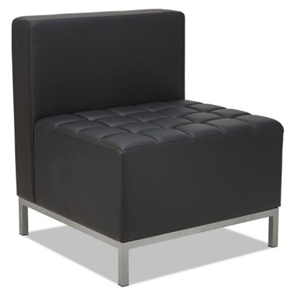 Fine-Line AL  QUB Series Armless L Sectional - Black - FI3209312