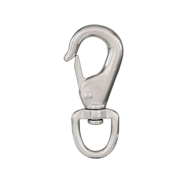 National & Spectrum 0.75 x 3.375 in. Bolt Snap & Swivel Eye, 5PK - 110254