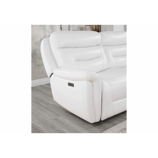 Global Furniture Usa U8522 BLANCHE WHITE SECTIONAL - 6275