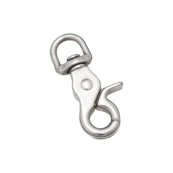 National Hardware 3161BC Series Trigger Snap, 170 lb Working Load, Stainless Steel - N262-386