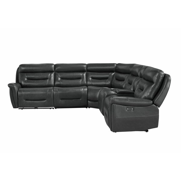 Global Furniture Usa U8522 BLANCHE CHARCOAL SECTIONAL - 6270