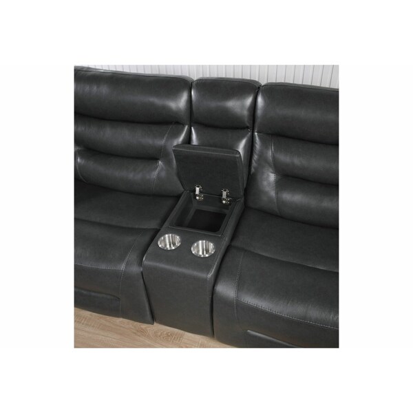 Global Furniture Usa U8522 BLANCHE CHARCOAL SECTIONAL - 6270