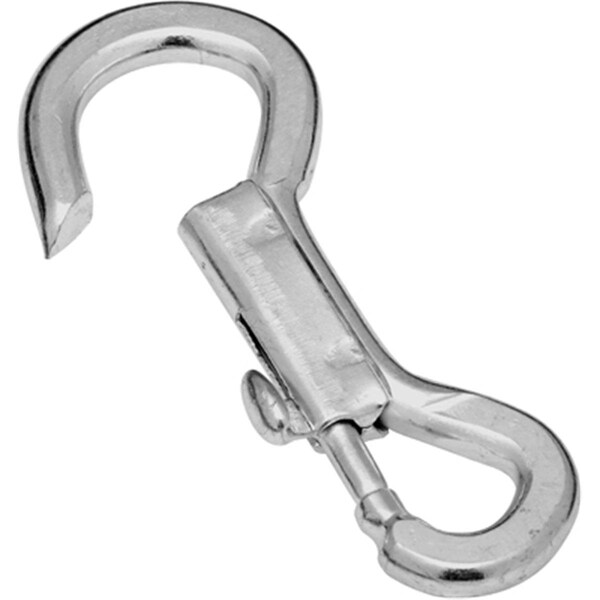 Eat-In N222-661 0.44 x 4 in. Bolt Snap, Zinc Plated - EA932155