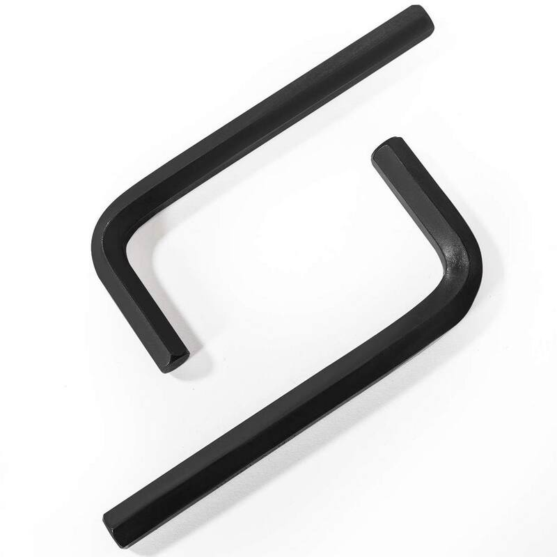 Juego de llaves allen plegables de brazo largo y corto en combinación SAE/métrico XtremepowerUS (45 piezas) - 33003-XP