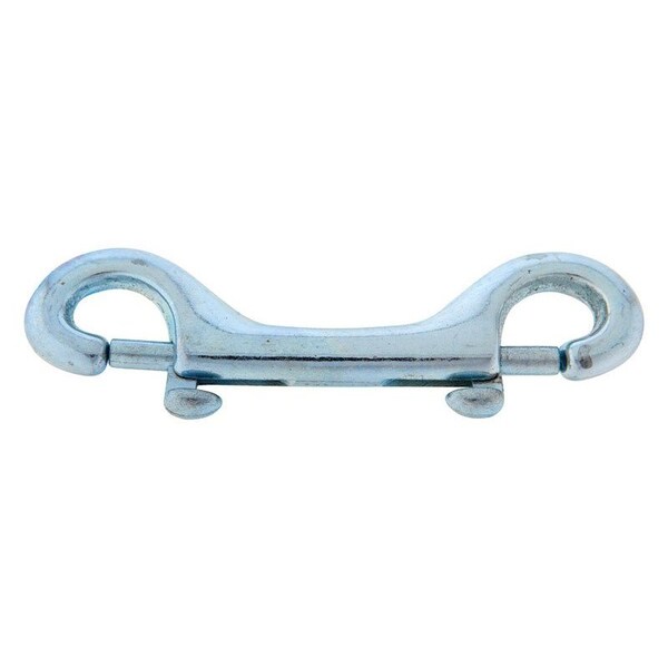 Campbell Chain & Fittings Campbell 9/32 in. D X 3-1/2 in. L Zinc-Plated Iron Double Ended Bolt Snap 70 lb - T7605501