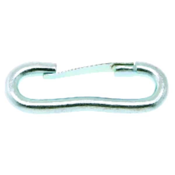 Campbell Chain & Fittings Campbell 9/32 in. D X 2-1/2 in. L Zinc-Plated Steel Breeching Snap 80 lb - T7602611