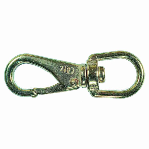 Midwest Fastener 5/8" x 3-1/2" 316 Stainless Steel Swivel Bolt Snap Hooks 2PK - 35742