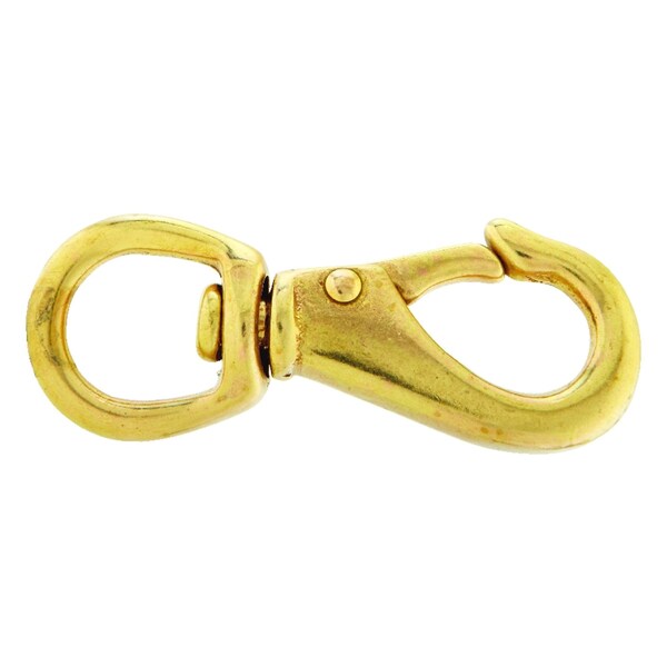Campbell Chain & Fittings Campbell 5/8 in. D X 3-1/8 in. L Polished Bronze Quick Snap 60 lb - T7625404