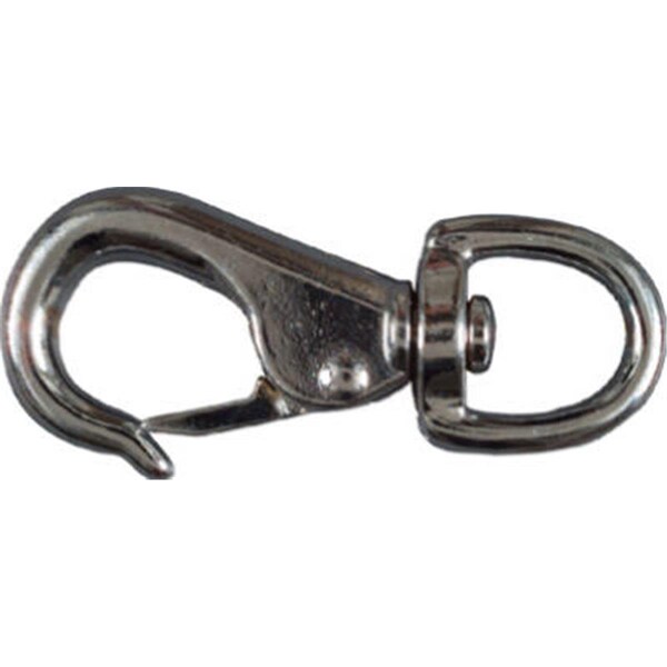 Eat-In N222-836 0.75 x 3.37 in. Nickel Snap Hook - EA843987