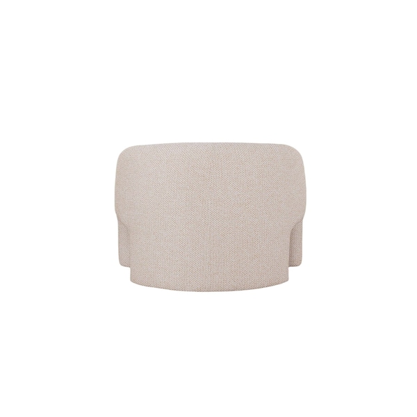 Manhattan Comfort Modern Sylvia Tweed Accent Chair in Gold Dust - AC070-GD