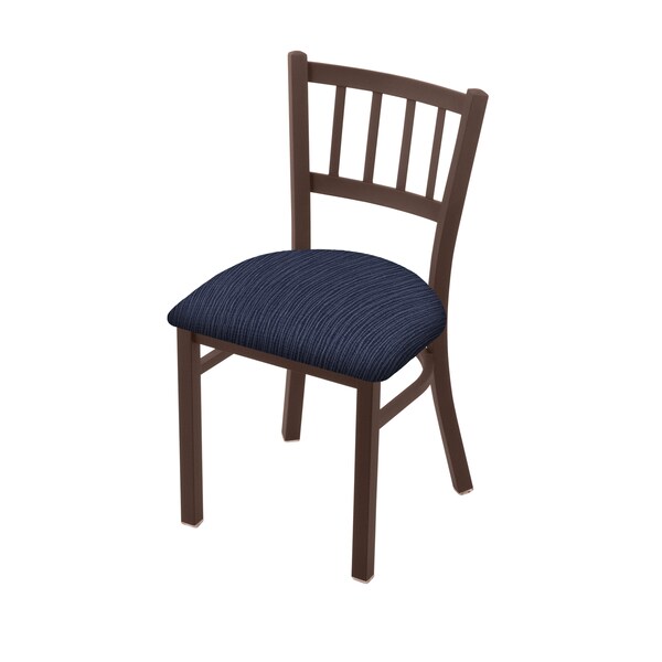 Holland Bar Stool Co 610 Contessa 18" Chair with Bronze Finish and Graph Anchor Seat - 61018BZ014