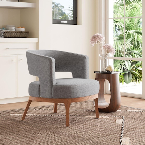 Zuo Modern Penryn Accent Chair Slate Gray - 110112