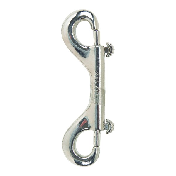 Campbell Chain & Fittings Campbell 3/8 in. D X 4-3/4 in. L Zinc-Plated Iron Double Ended Bolt Snap 110 lb - T7605521