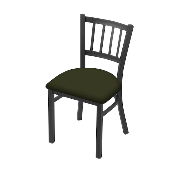 Holland Bar Stool Co 610 Contessa 18" Chair with Pewter Finish and Canter Pine Seat - 61018PW010