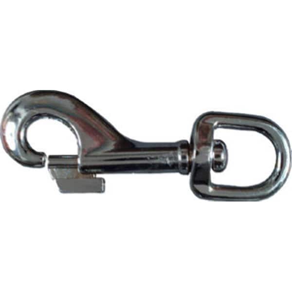Eat-In N222-596 0.63 x 3.5 in. Nickel Bolt Snap - EA585211