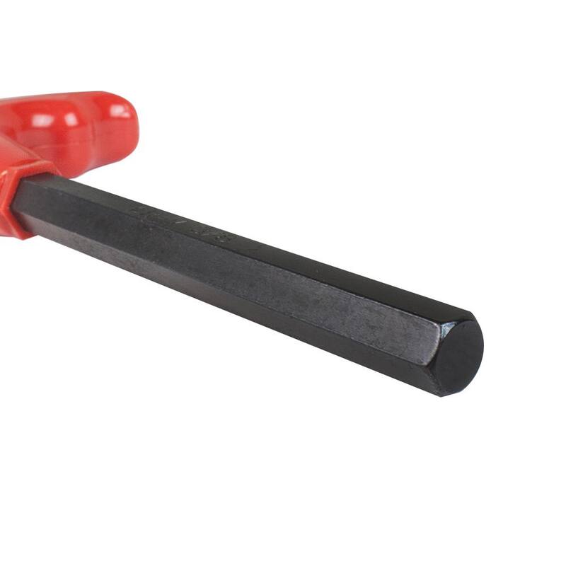 Set de 10 llaves hexagonales T-Handle SAE Freeman con soporte de metal - P10TSAE