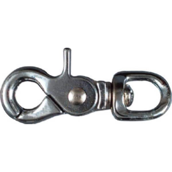 Eat-In N222-703 0.5 x 2.62 in. Nickel Trigger Snap - EA577842