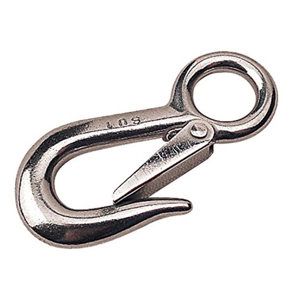Sea-Dog 146300-1 3-0.93 in. Fast Eye Safety Snap Hook - 3004.585