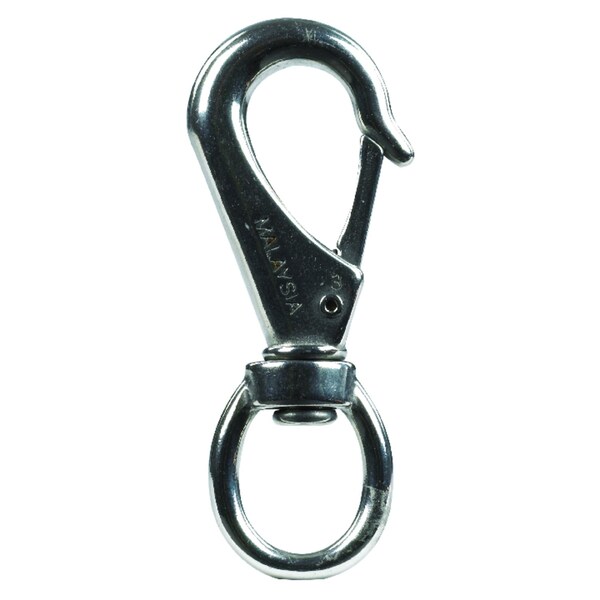Campbell Chain & Fittings Campbell 3/4 in. D X 4-1/2 in. L Polished Steel Quick Snap 200 lb - T7631534