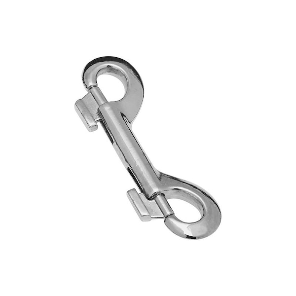 National Hardware 3031BC Series Bolt Snap, 85 lb Working Load, Zinc, Nickel Chrome - N222-679