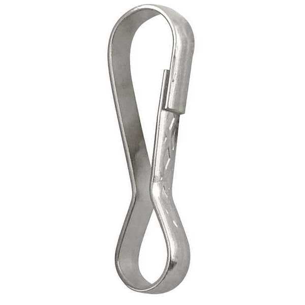 Lucky Line Economy Spring Snap, L 1 3/8 In, PK10 - 4FCU2