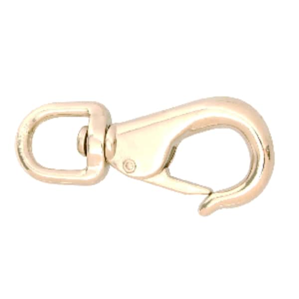 Campbell Chain & Fittings Campbell 1 in. D X 3-13/16 in. L Nickel-Plated Zinc Quick Snap 70 lb - T7610832