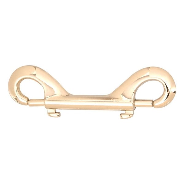Campbell Campbell 7/16 in. D X 4-5/8 in. L Nickel-Plated Zinc Double Ended Bolt Snap 70 lb - T7615312