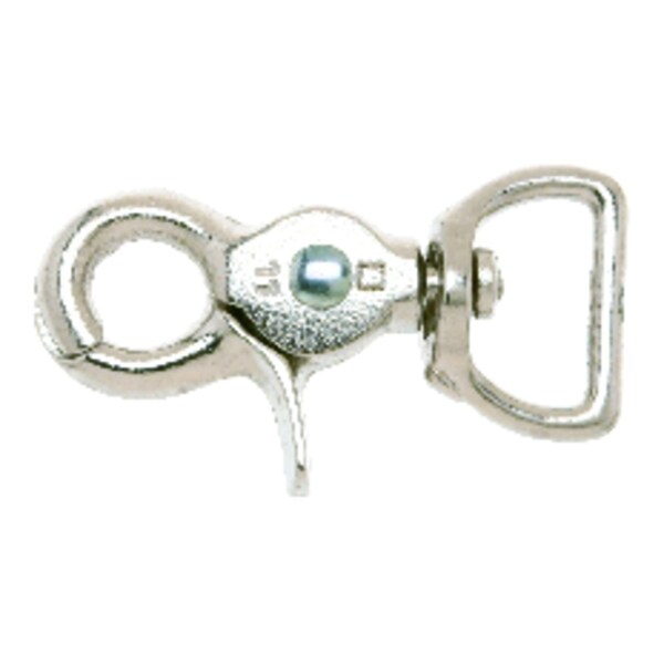 Campbell Chain & Fittings Campbell 5/8 in. D X 2-1/2 in. L Nickel-Plated Iron Trigger Snap 70 lb - T7604622