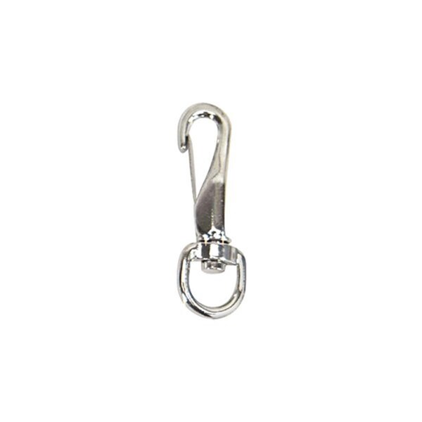 Newalthlete 1.87 in. Chrome Plated Brass Baby Swivel Snap - NE3707281