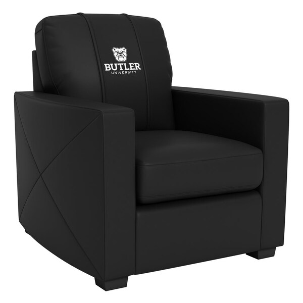 Dreamseat Silver Club Chair with Butler University Institutional Logo - XZ7759002CHCDBK-PSCOL13865