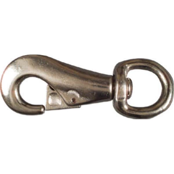 Eat-In N222-976 1.12 x 5.12 in. Nickel Bull Snap - EA567686
