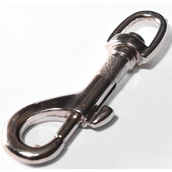 Baron 502538 Leash Snap, 50 lb Working Load, Steel, Nickel - 1141451