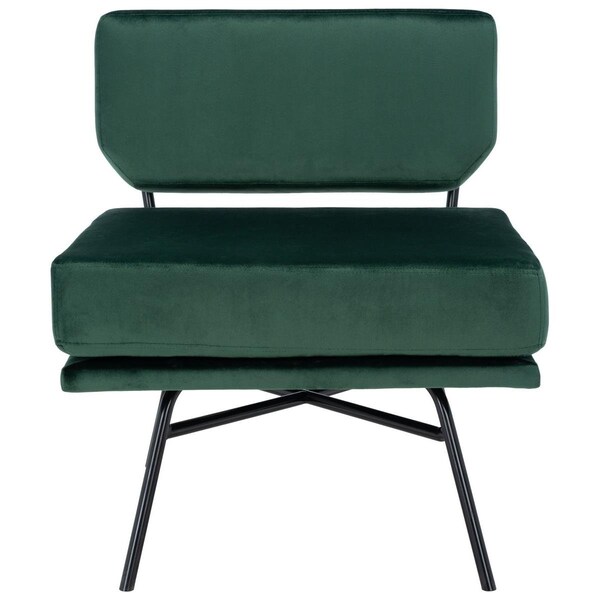 Safavieh Kermit Accent Chair, Malachite Green & Black - ACH6210B