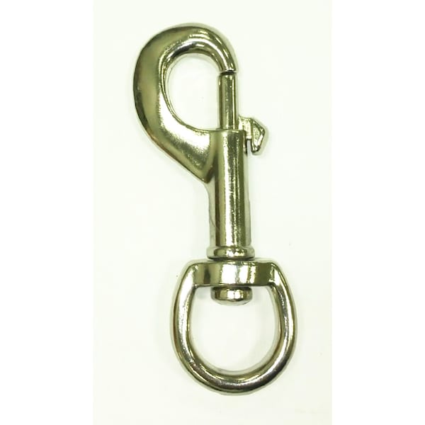 Baron Baron 5/8 in. D X 3-1/2 in. L Nickel-Plated Steel Bolt Snap 10 lb - 225-5/8