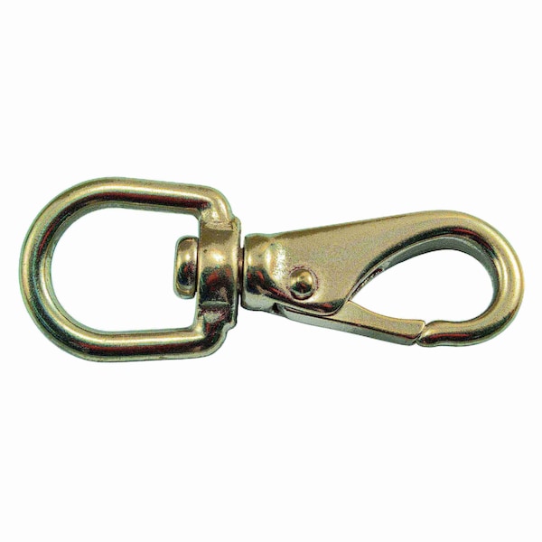 Midwest Fastener 3/8" x 2-3/4" 316 Stainless Steel Swivel Bolt Snap Hooks 2PK - 35741