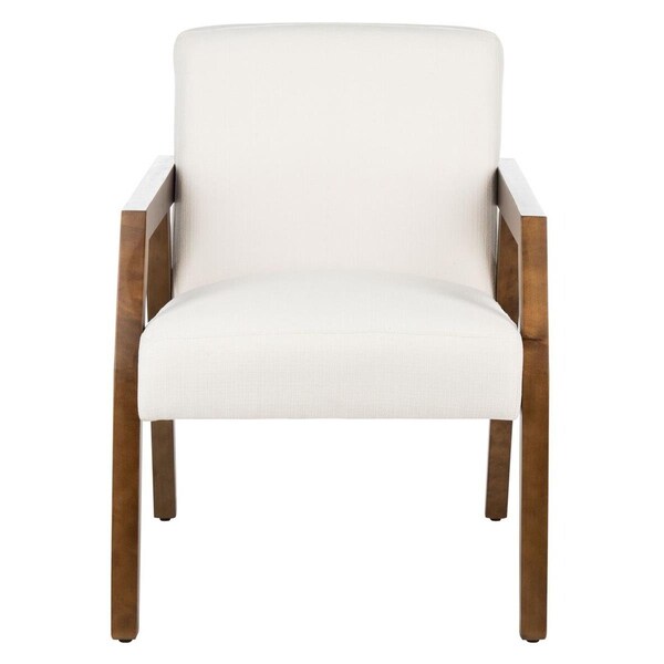 Safavieh Olyvar Arm Chair, White - ACH4000A