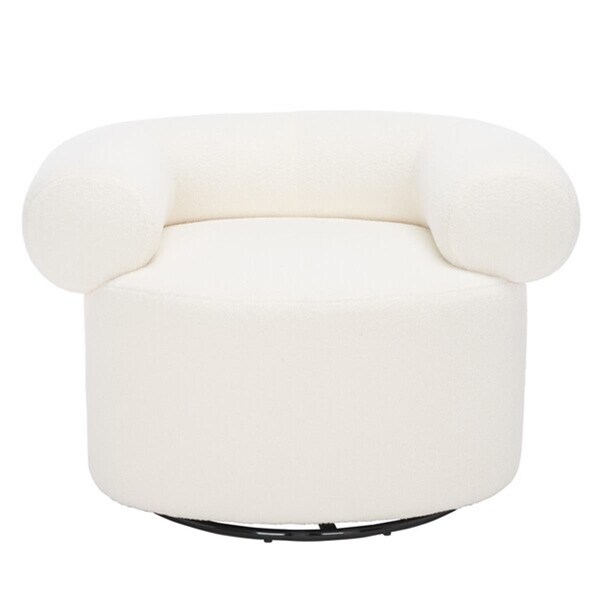 Safavieh Sadie Swivel Accent Chair, Ivory - SFV5045A