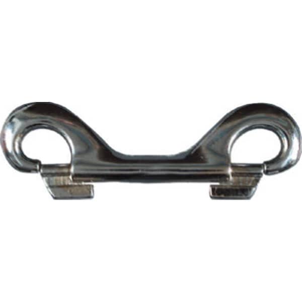 Eat-In N222-687 3.94 in. Nickel Double Bolt Snap - EA567721