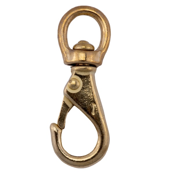 Whitecap 4-9/16in Bronze Swivel Eye Boat Snap - S-1106C