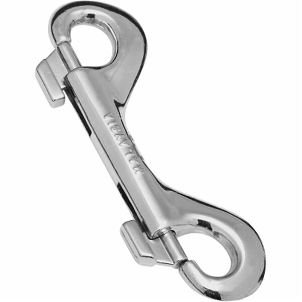 National Mfg 3.93 in. Double Bolt Snap - Nickel - 221668