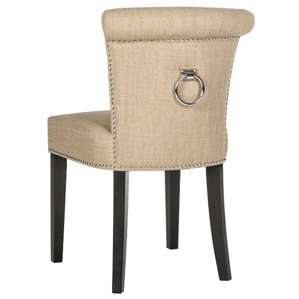 Safavieh Sinclair Ring Beige Accent Chair- 33.4 x 24.2 x 19.5 in., 2PK - MCR4705E-SET2