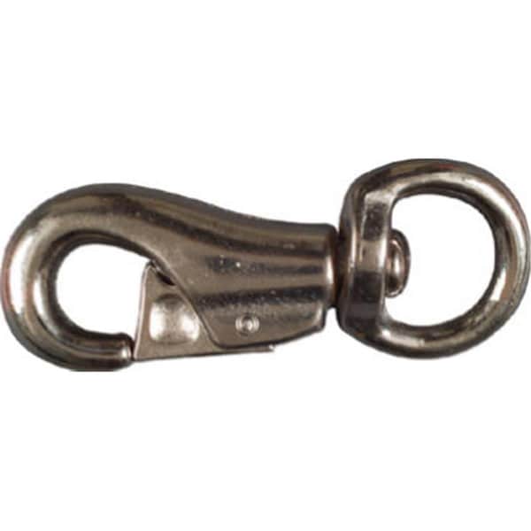 Eat-In N222-968 1 x 4.12 in. Nickel Cattle Snap - EA577775