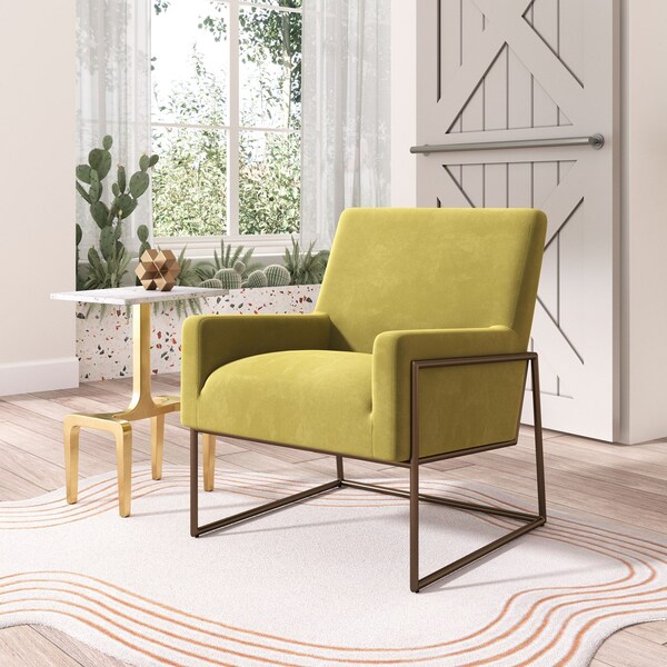 Zuo Modern New York Accent Chair Olive Green - 109522