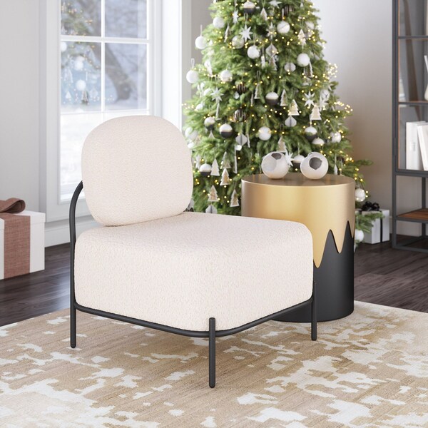 Zuo Modern Arendal Accent Chair Vanilla - 110023