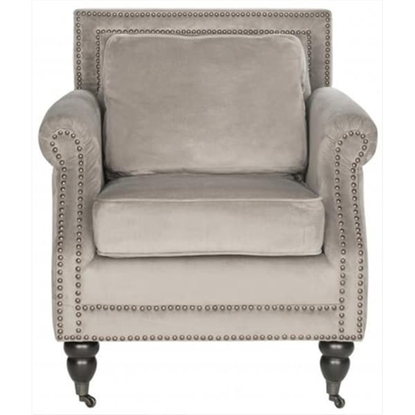 Safavieh Karsen Club Chair - Mushroom Taupe - MCR4534B