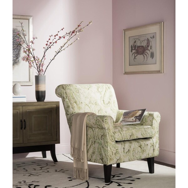 Safavieh Hazina Club Chair, Green - MCR1002C