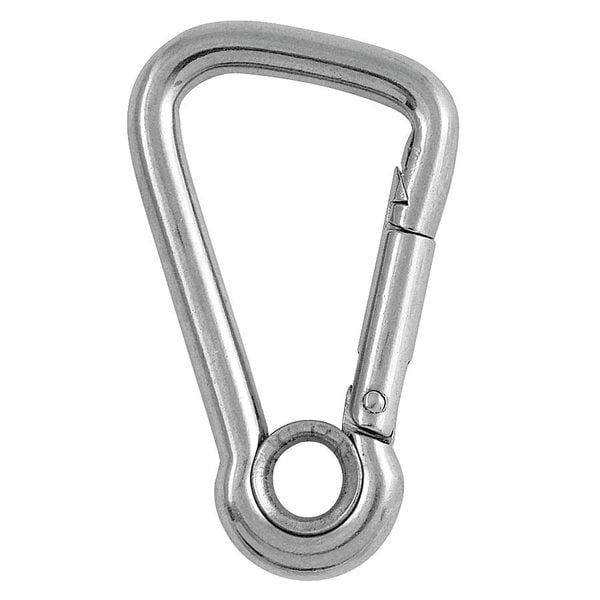 Lucky Line Spring Snap, HD, Steel, L 3 1/8 In - 4FCR1