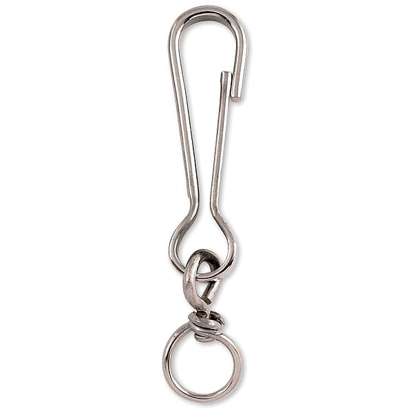 Lucky Line Economy Spring Snap, L 3 1/2 In, PK10 - 4FCW9